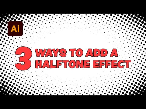 3 Ways to Add a Halftone Effect in Illustrator