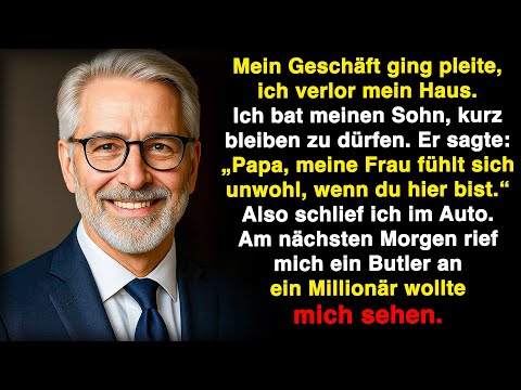 Mein Laden war pleite, mein Haus weg – ich bat meinen Sohn, kurz bei ihm zu bleiben.