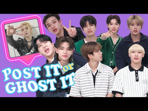 Stray Kids Rate Each Other's WILD Fashion Choices | Post It or Ghost It | Seventeen