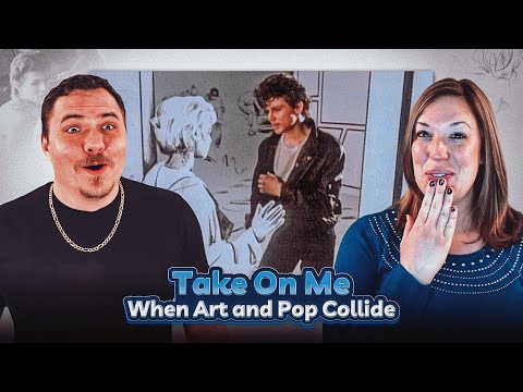 THIS VIDEO IS ICONIC! 🤩 Americans React to a-ha – Take On Me (Official Video)