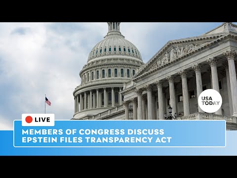 Watch live: Members of Congress, survivors speak out on Epstein Files Transparency Act