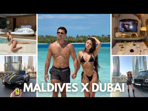 MALDIVES & DUBAI: Flying First Class, Staying at Burj al Arab, Dream Exotic Vacation |Marinela Bezer