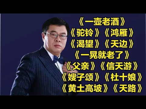 经典老歌《一壶老酒》《驼铃》《鸿雁》《渴望》《天边》《一晃就老了》《父亲》