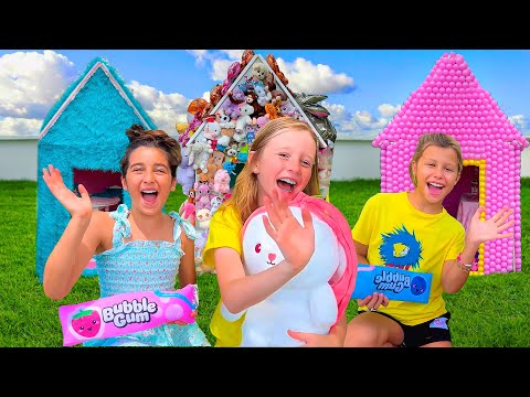 Nastya and her friends compete for a prize