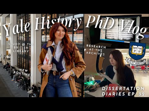 phd vlog | It's time for an academic comeback (Yale History PhD Dissertation Diaries)