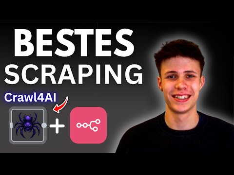 VERRÜCKT! Der beste Web-Scraper ist KOSTENLOS (Crawl4AI + N8N Setup)