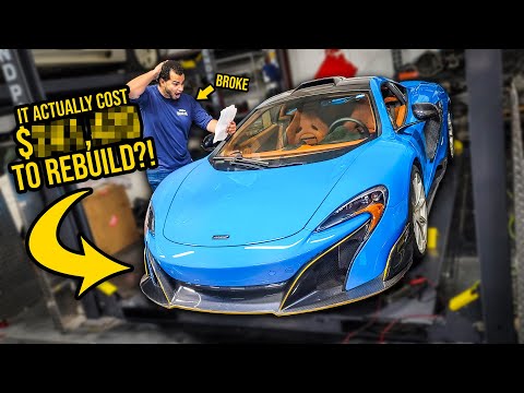 My McLaren Rebuild Cost More Than My House