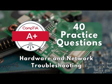 Quick Prep for Acing the CompTIA A+ 220-1101 Exam: Hardware and Network Troubleshooting