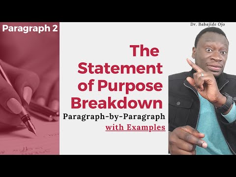 SoP: How to explain your educational and research experience | Statement of Purpose