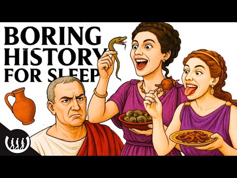 Boring History For Sleep | What Ancient Rome JUNK FOOD Was Like and more