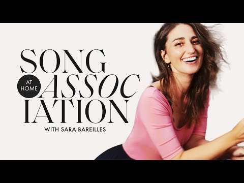 Sara Bareilles Sings Elton John, Shania Twain, and "Brave" in a Game of Song Association | ELLE