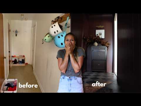 INSANE laundry room makeover on a thrifty budget | DIY Extreme Laundry Room Makeover