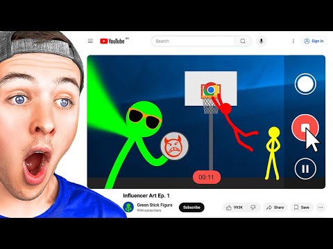 Reacting to the BRAND NEW Alan Becker Animation! (GREEN's CHANNEL)