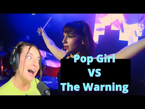 Pop girl reacts to The Warning (Dust to Dust live from Pepsi Center)