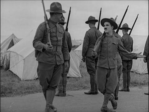 Shoulder Arms (1918) | Charlie Chaplin's WWI Comedy