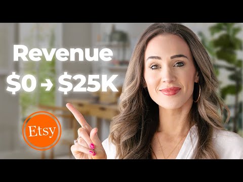 How To Make $25,000/Mo Selling Digital Products on Etsy (FULL GUIDE)