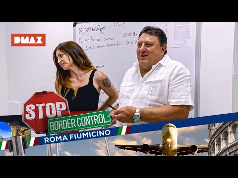 Two lovers have a suitcase full of sex toys and drugs | Border Control Rome Fiumicino