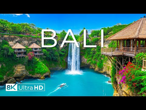 Bali 8K – Explore Emerald Rice Terraces, Sacred Temples & Indonesia’s Iconic Island Beauty
