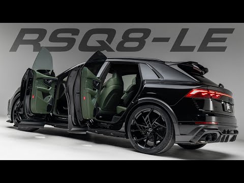 The ultimate RSQ8-LE configuration with RACING GREEN interior | ABT Sportsline