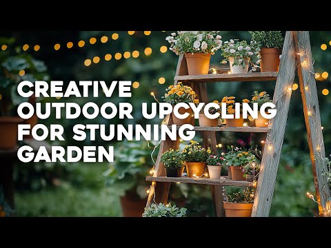 ♻️🌻️ Repurposed Materials for Stunning Gardens: Outdoor Upcycling