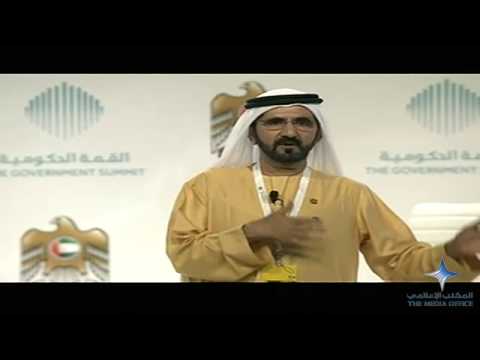 جلسة حوارية مع المواطنين والعرب في القمة الحكومية