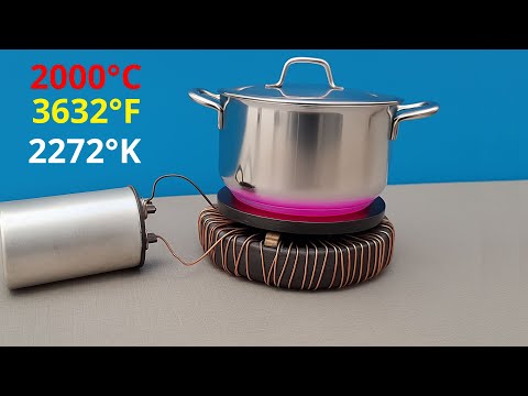 Transforms permanent magnets into super powerful induction cookers with unlimited heat