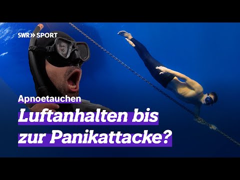 Freediving: One-breath dive | SWR Sport