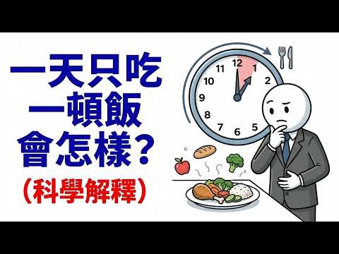如果一天只吃一頓飯會怎樣？（科學解釋)