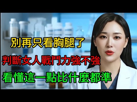 別再只看胸腿了!判斷女人「戰鬥力」強不強?醫生大實話:看懂「這一點」比什麼都準!#兩性健康 #心理學 #面相 #黃敏瑄醫師 #熟齡健康 #女性心理 #情感諮詢 #荷爾蒙 #欲望 #讀心術