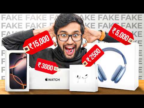 FAKE APPLE PRODUCTS FROM CHOR BAZAAR ! (WILL THEY WORK?)