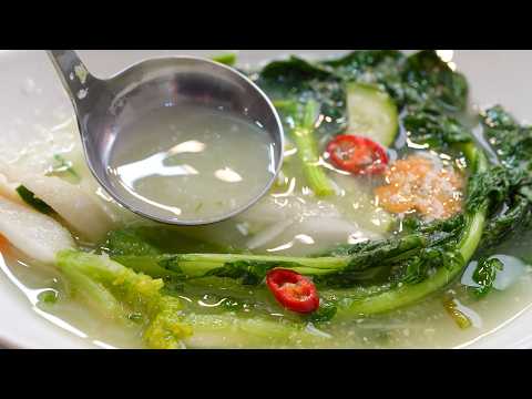 물김치 만들 때 배,사과 말고 이걸 갈아 넣어 보세요[열무 물김치]