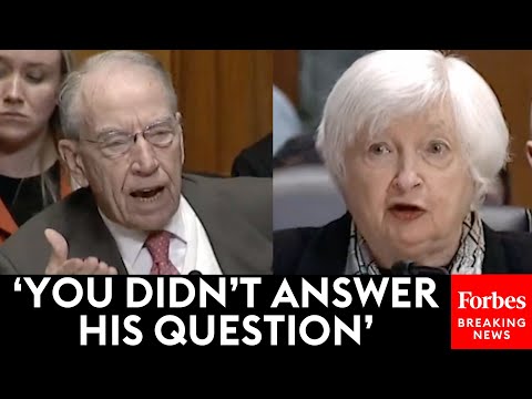 Chuck Grassley Presses Janet Yellen After Failure To Answer Other GOP Senator's Question