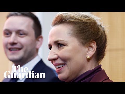 Macron welcomes the prime ministers of Denmark and Greenland at the Elysee – watch live