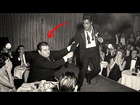 A Mafia Boss Tried to Kick Sammy Davis Jr Off Stage — Dean Martin Stopped Everything