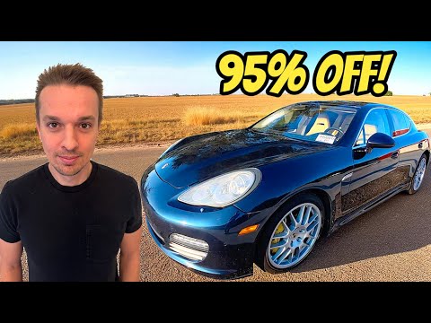 The ugly Porsche Panamera looks alot better when you buy it for $7500