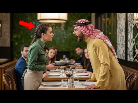 Arab Billionaire Insulted the Waitress — But Her Fluent Arabic Response Silenced the Entire Room