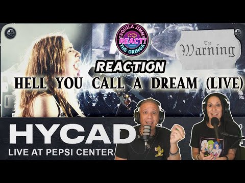 GIVE ME SOMETHING TO BELIEVE! - THE WARNING - HELL YOU CALL A DREAM (LIVE PEPSI CENTER) - REACTION