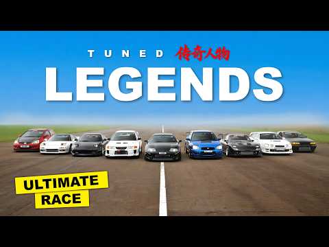 THE FASTEST LEGEND - 9 CARS.. ONE WINNER.