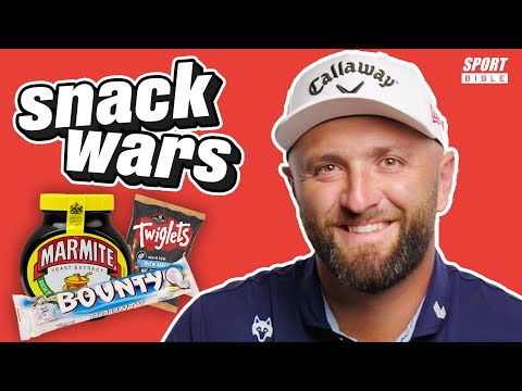 Ryder Cup Star Jon Rahm Rates Food From Spain And The UK | Snack Wars | SPORTbible