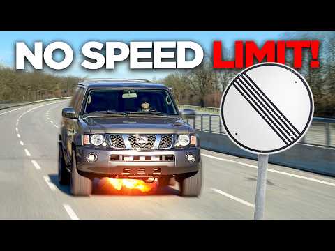 1300HP Nissan Patrol vs. German Autobahn (TOP SPEED)