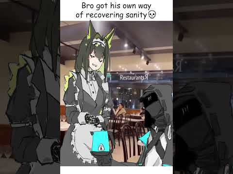 Bro Got His Own Way of Recovering Sanity