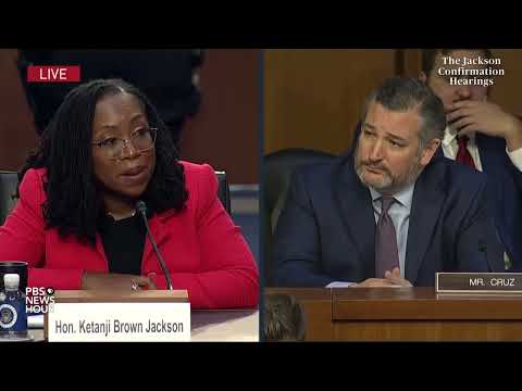 WATCH: Sen. Ted Cruz questions Ketanji Brown Jackson on sentencing for child pornography cases