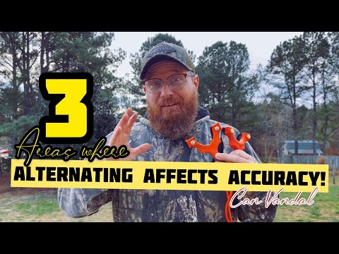 3 areas where ALTERNATING AFFECTS ACCURACY!