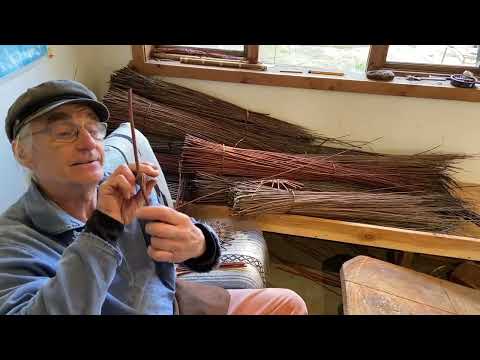 How to Weave a Willow Basket - Part 1, The Bottom