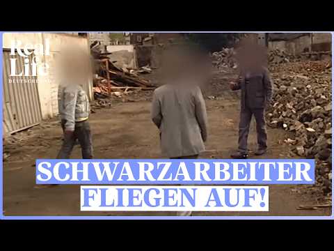 Schwarzarbeit & Hartz IV: Detektive decken den Milliarden-Betrug auf!