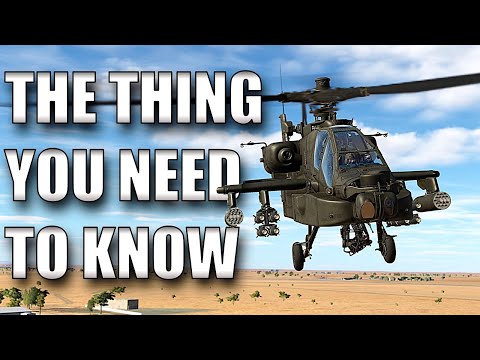 The #1 thing you need to focus on learning for flying the DCS Apache | DCS World