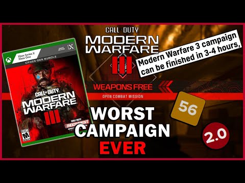 Modern Warfare III has the WORST Campaign in CoD History...
