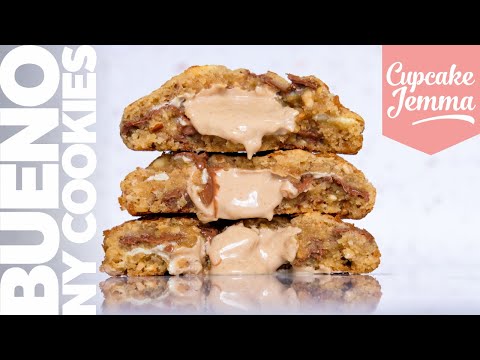Bueno Stuffed New York Cookie Recipe! | Bake at Home | Cupcake Jemma