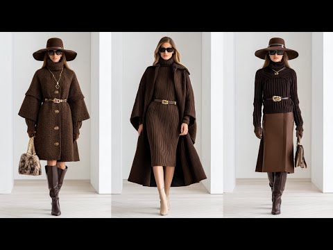 Ralph Lauren Fall/Winter 2025/26 | Monochrome & Mocha Brown Style for Elegant Women 40+