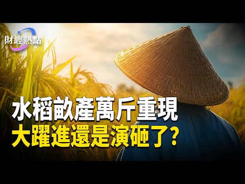 天價收傳奇酒店，買家入獄中共接管 | 水稻畝產萬斤重現，大躍進還是演砸了？  主播：婉兒【財經熱點】